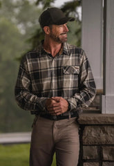 Legendary Whitetails Mens Flannel Long Sleeve Button Down 100% Cotton Shirt