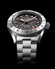 G5 Pacific Steel GMT Watch
