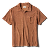 Towel Terry Johnny Collar Polo