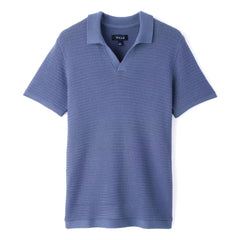 Crochet Johnny Collar Polo