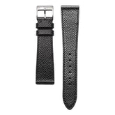 Textured French Calfskin Leather Watch Strap