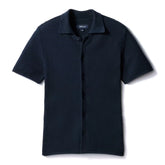 Short Sleeve Crochet Shirt