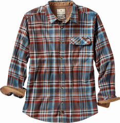Legendary Whitetails Mens Flannel Long Sleeve Button Down 100% Cotton Shirt