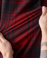 Stretch Knit Flannel Shirt