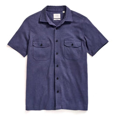 Short Sleeve Hemp Cotton Knit Shirt