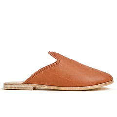 Women's Baba Leather Slip On Mule