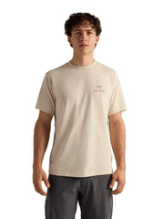 Kragg SL Cotton Bird Word Short Sleeve T-Shirt
