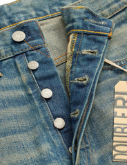 Straight Fit Selvedge Denim Jeans