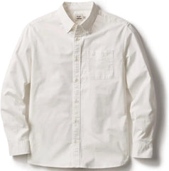 Huckberry Flint and Tinder Men's Classic Oxford Draftsmen Button Down Shirt- Stretch Fabric- Button Down Shirts for Men