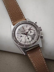 Textured French Calfskin Leather Watch Strap