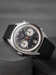 Textured French Calfskin Leather Watch Strap