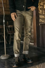The Pen Slim Straight Stretch Selvedge Denim Jeans
