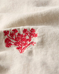 Embroidered Camp Collar Shirt