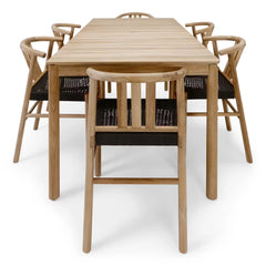 The Outdoor Dining Set - 6 Chairs