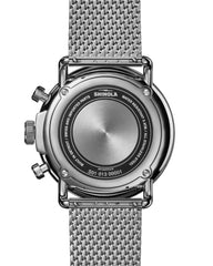 Canfield Model C56 2 Eye Chrono 43mm, Silver Bracelet
