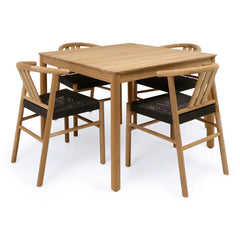 The Outdoor Dining Set - 4 Chairs