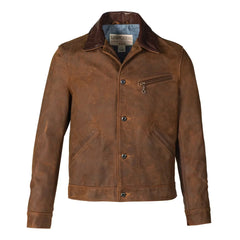 Nubuck Cowhide Mechanic's Jacket