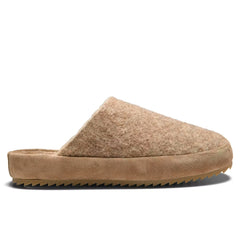 Shearling Lined Wool Mule Slipper