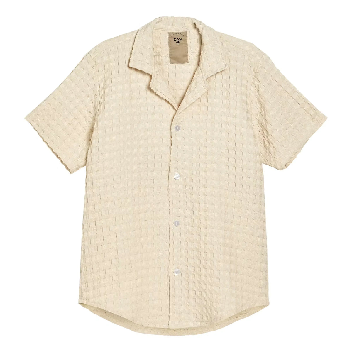Camp Collar Waffle Shirt