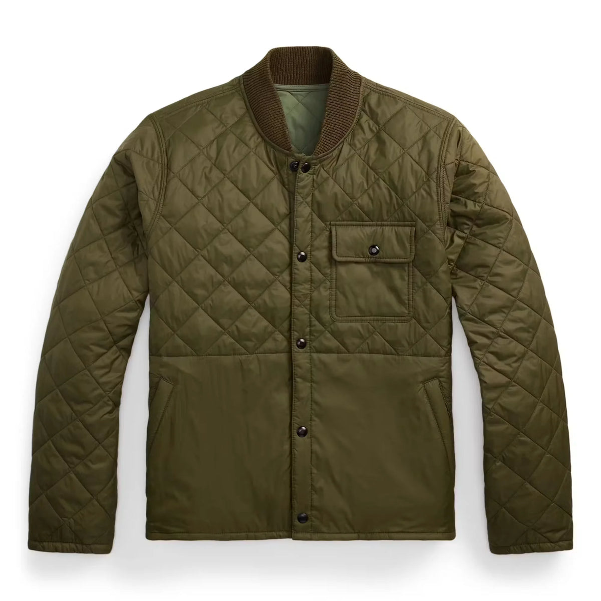 Quilted Reversible Edmund Bomber Jacket
