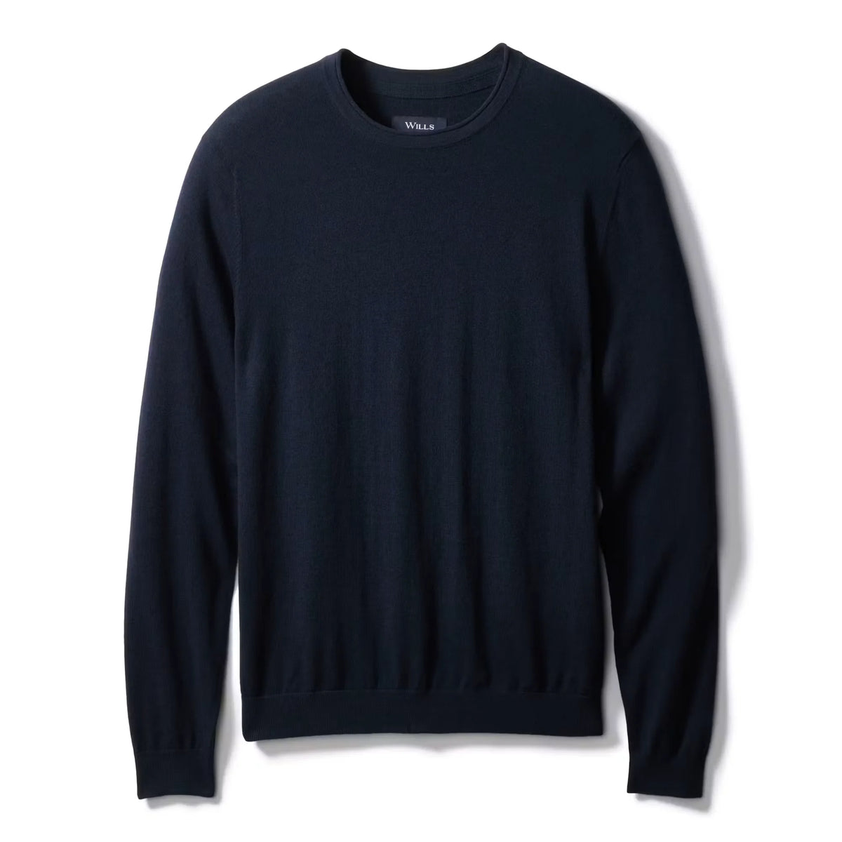Lightweight Cotton-Merino Crewneck Sweater