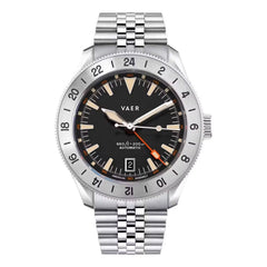 G5 Pacific Steel GMT Watch