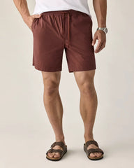 Drawstring Canoe Short - 7"