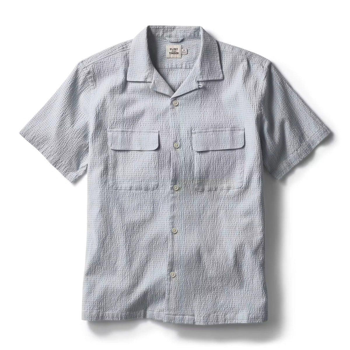 Seersucker Keys Camp Shirt