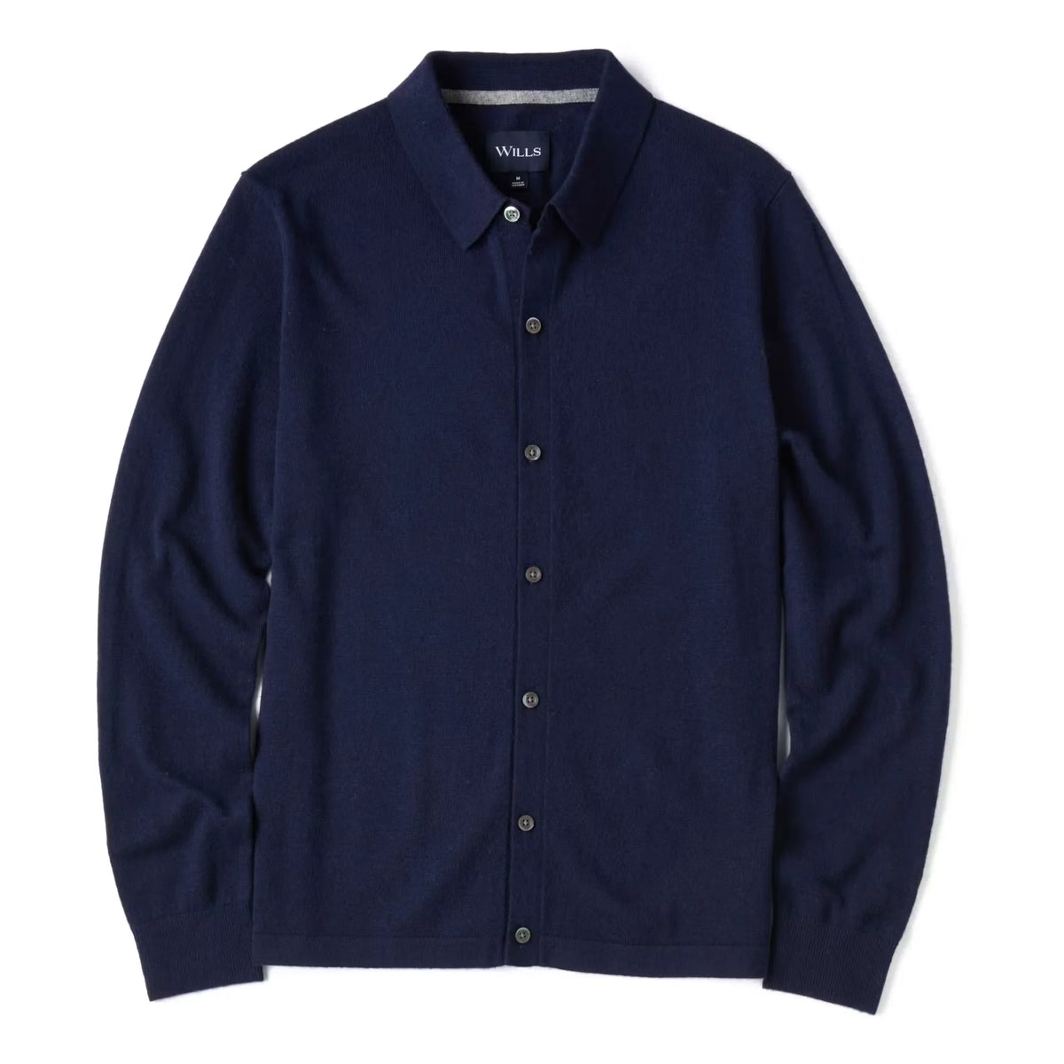EasyCash Merino Long Sleeve Polo Cardigan