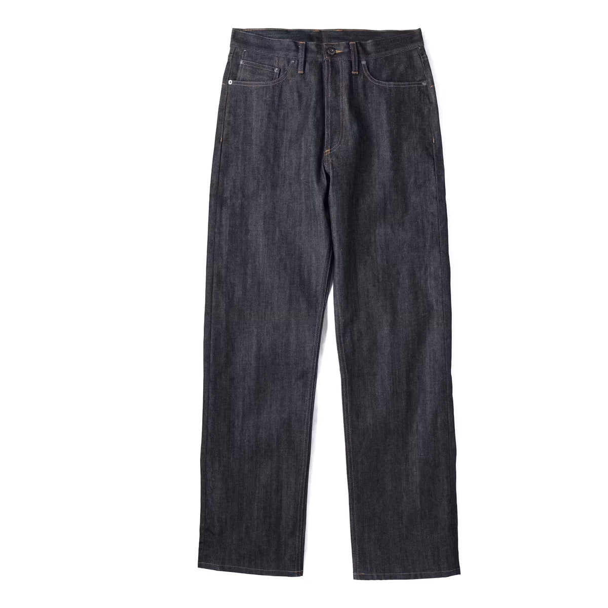 Relaxed Straight Selvedge Denim Jeans