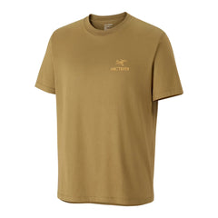Kragg SL Cotton Bird Word Short Sleeve T-Shirt