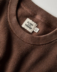 Huckberry Flint and Tinder Lightweight Garment Dyed Crewneck Sweater, Mens Pullover Sweatshirt