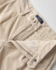 Pleated Cord Trouser
