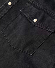 Bone Button Western Shirt