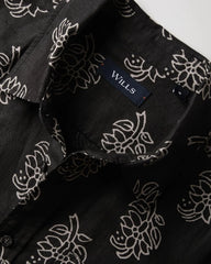 Huckberry Wills Short Sleeve Isles Linen Shirt, Mens Button Down Shirts