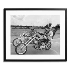Hopper, Fonda and Nicholson Framed Print