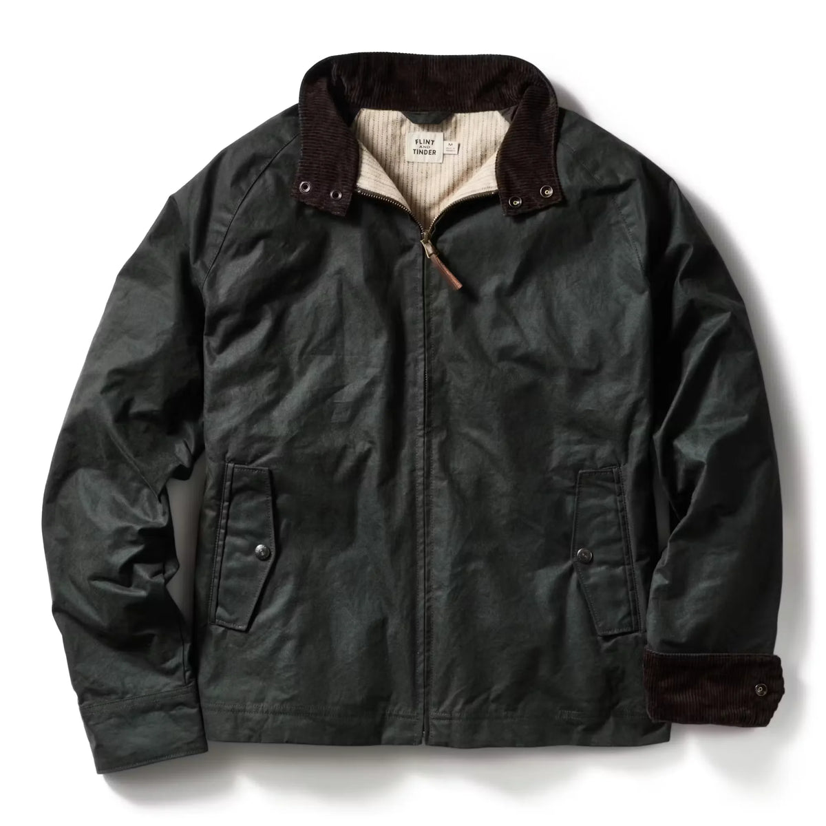 Waxed Harrington Jacket