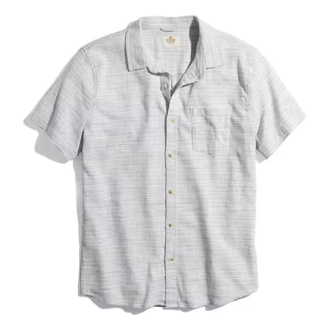 Classic Stretch Selvage Short Sleeve Shirt