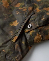 Flannel-Lined Waxed Trucker Jacket