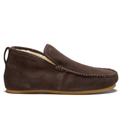 Suede Shearling Lined Chukka Slipper