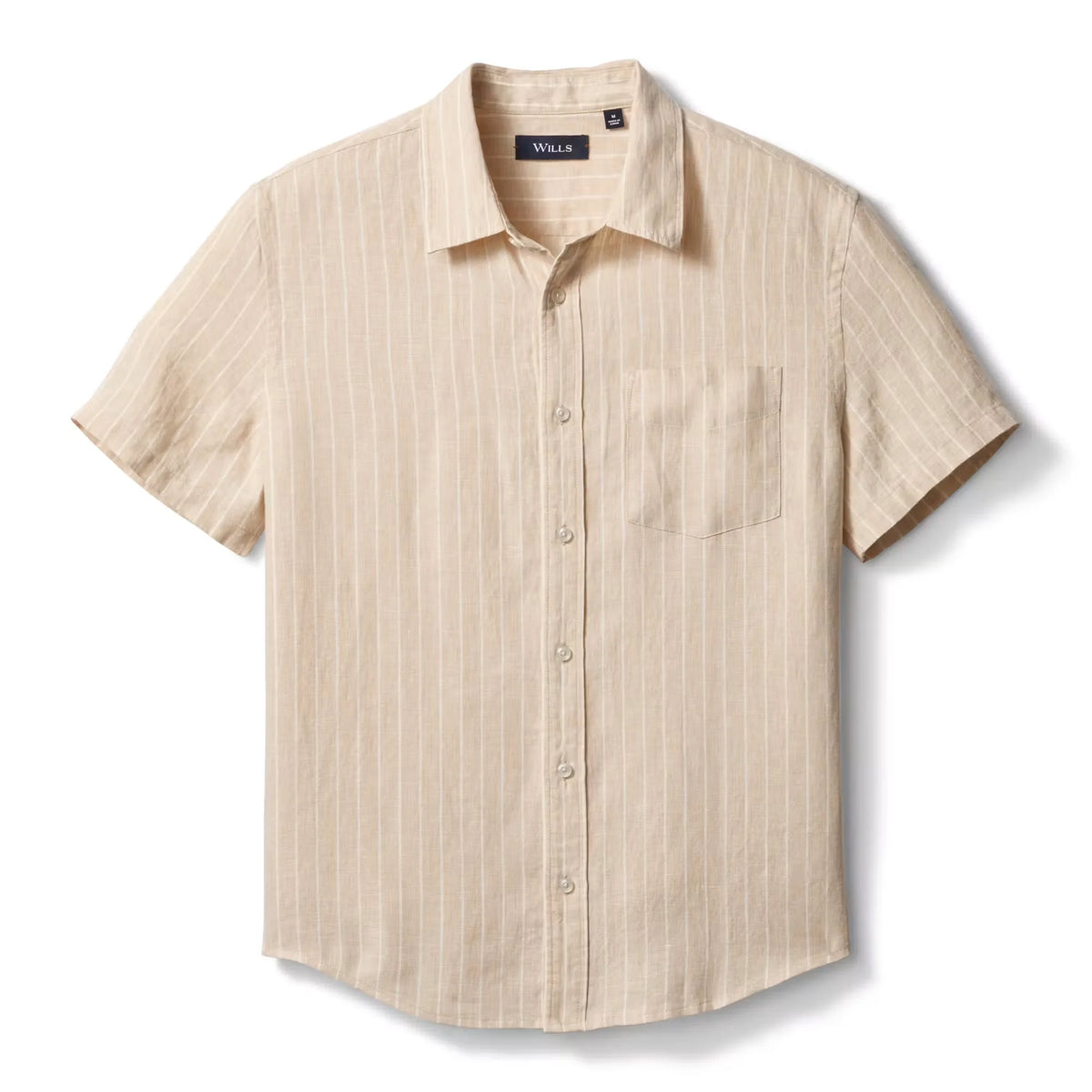 Short Sleeve Isles Linen Shirt