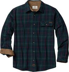 Legendary Whitetails Mens Flannel Long Sleeve Button Down 100% Cotton Shirt