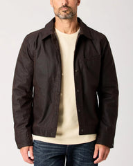Huckberry Flint and Tinder James Waxed Snap Jacket