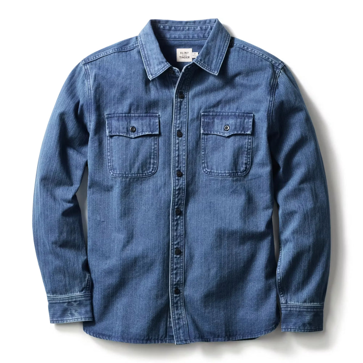 Washed Herringbone Workshirt