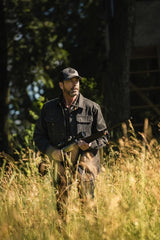Legendary Whitetails Mens Flannel Lined Waxed Cotton Shirt Jacket