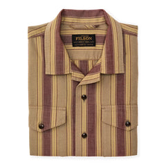 Short Sleeve Chambray Camp Shirt