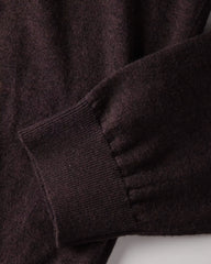 Lightweight Cotton-Merino V-Neck Sweater