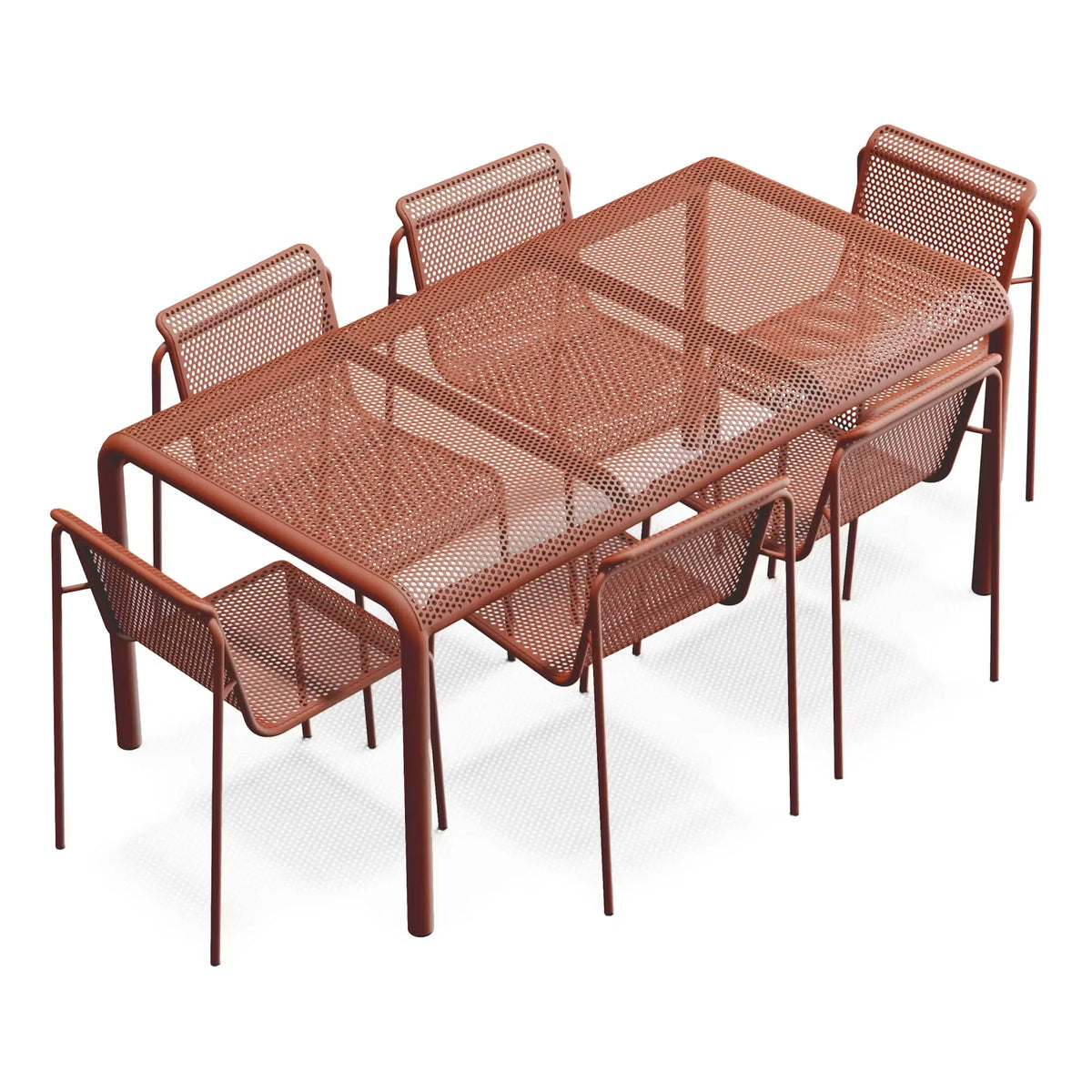 Perf Dining Set (Table + 6 Chairs)