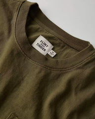 Long Sleeve American Heavyweight Pocket T-Shirt