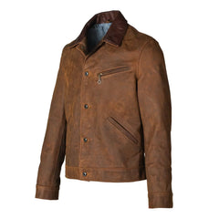 Nubuck Cowhide Mechanic's Jacket